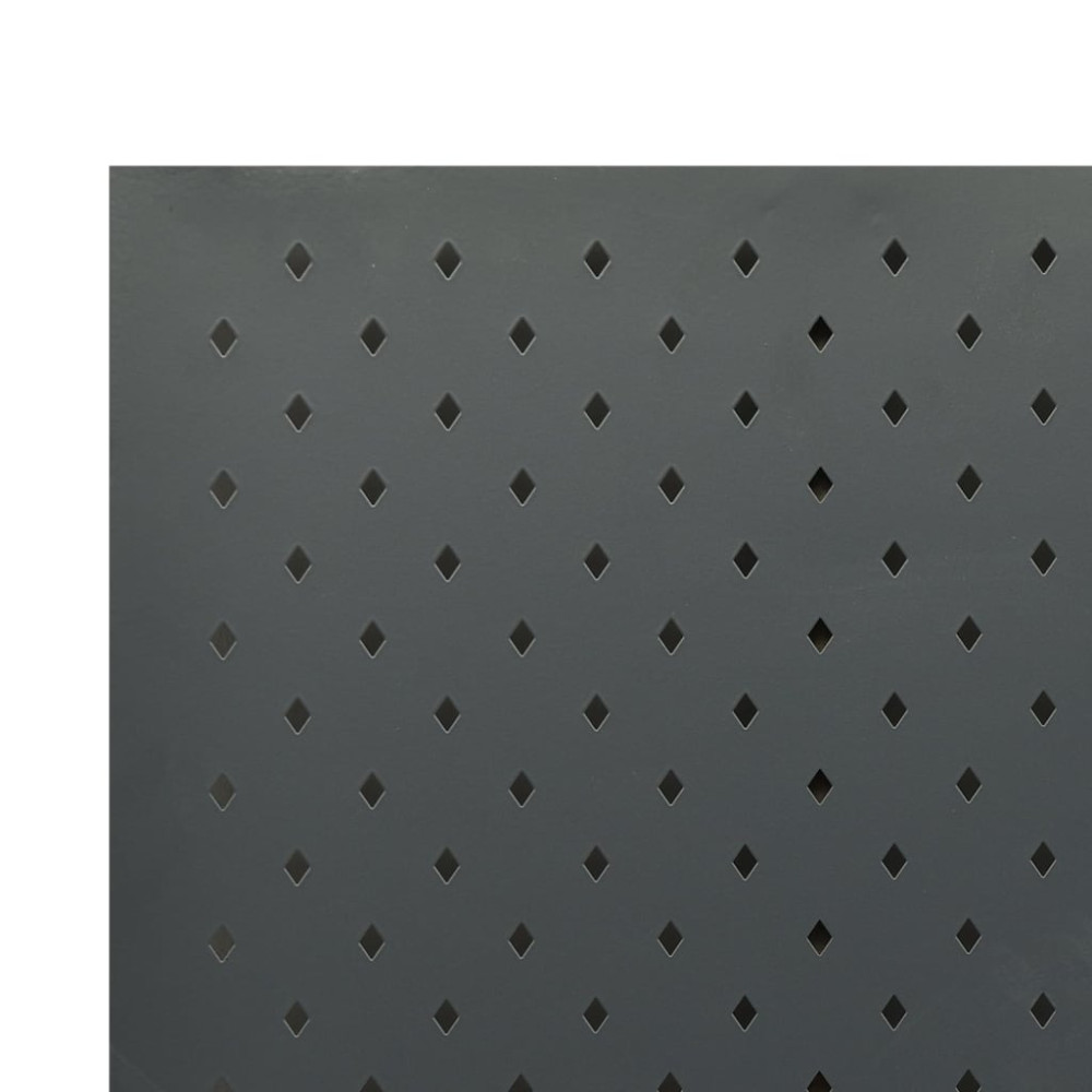 Produktbild för Rumsavdelare 5 paneler antracit 200x180 cm stål