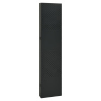 Produktbild för Rumsavdelare 6 paneler svart 240x180 cm stål
