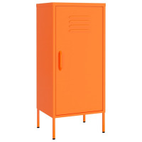Miniatyr av produktbild för Förvaringsskåp orange 42,5x35x101,5 cm stål