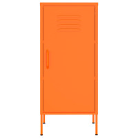 Miniatyr av produktbild för Förvaringsskåp orange 42,5x35x101,5 cm stål