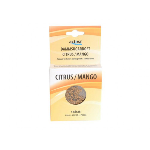 Hygienteknik Dammsugardoftkulor Citrus Mango 4-pack