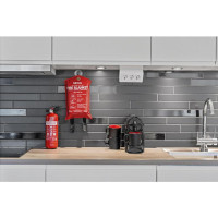 Produktbild för Brandfilt NEXA silikon 120x180cm röd