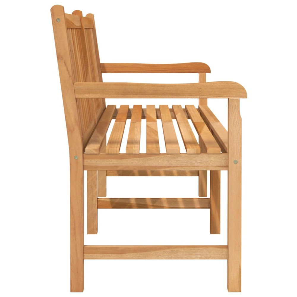 Produktbild för Trädgårdsbänk 150 cm massiv teak