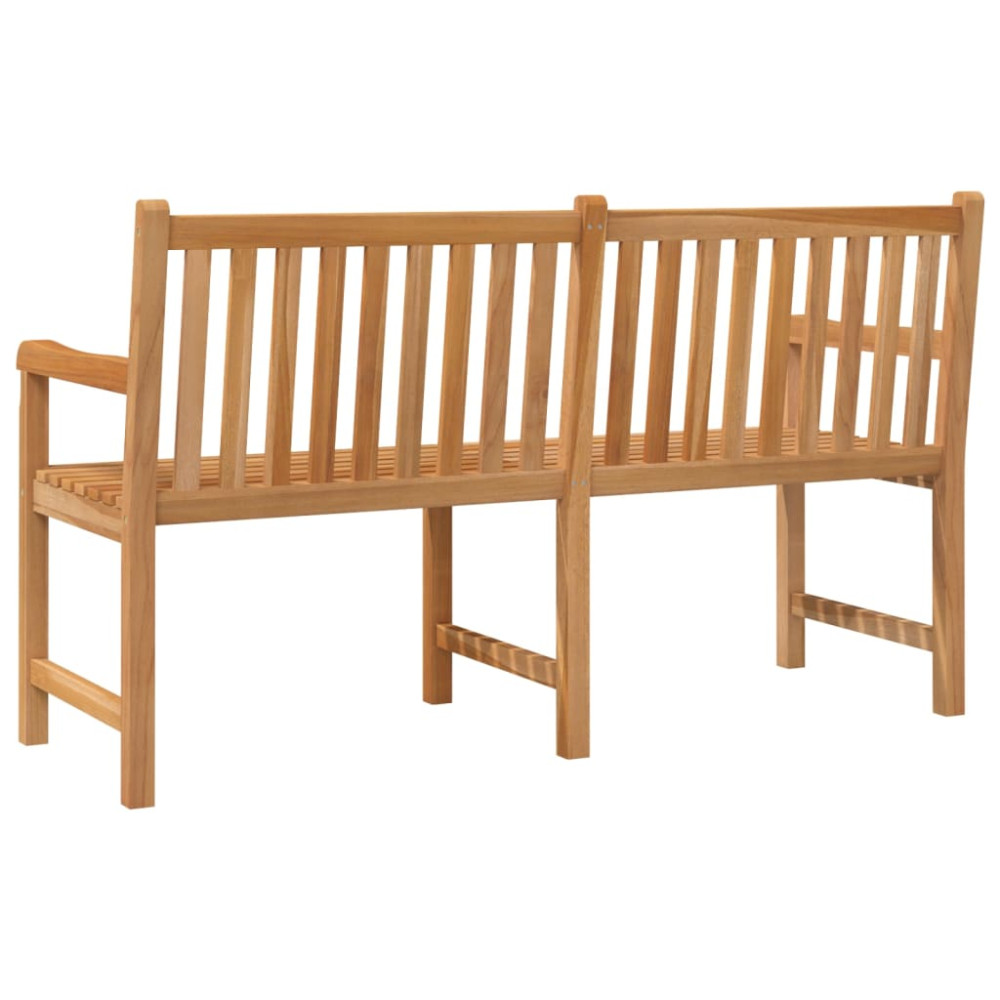 Produktbild för Trädgårdsbänk 150 cm massiv teak