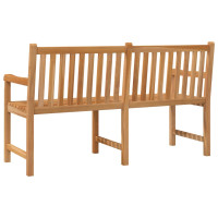 Produktbild för Trädgårdsbänk 150 cm massiv teak
