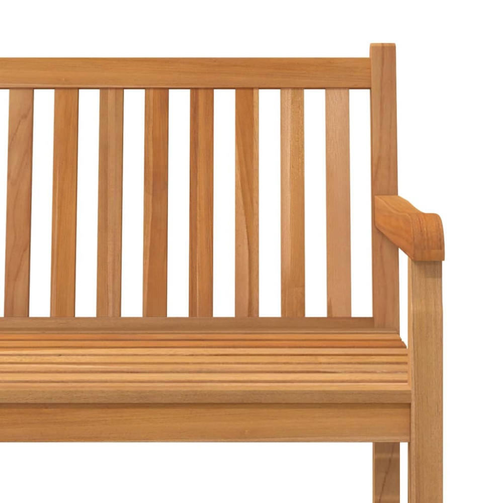 Produktbild för Trädgårdsbänk 150 cm massiv teak