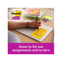 Produktbild för Notes POST-IT linjerat 102x152mm gul