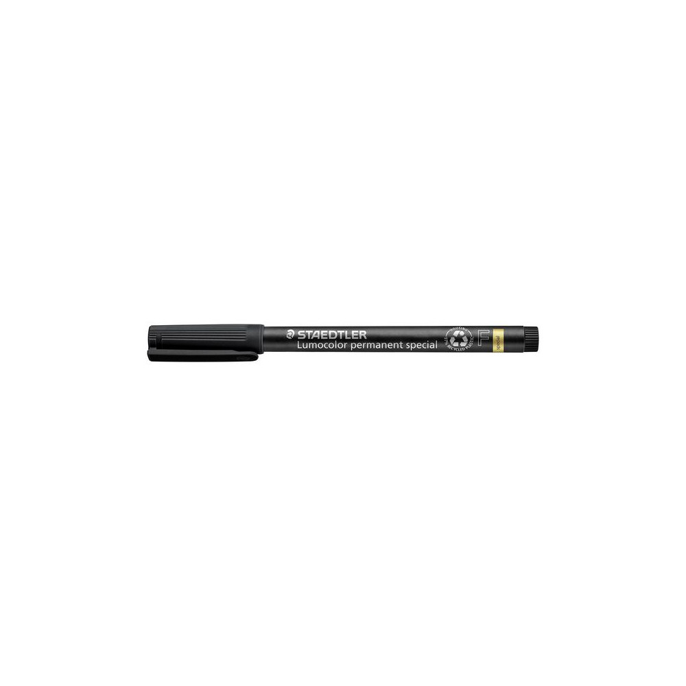 Produktbild för Universalpenna LUMOCOLOR F P spec svart