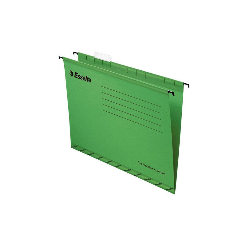 Produktbild för Hängmapp ESSELTE folio 365x240mm grön