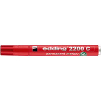 Produktbild för Märkpenna EDDING 2200C röd