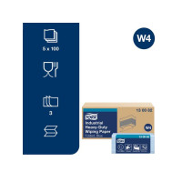 Produktbild för Industritork TORK Adv W4 Kraf.blå 100/fp
