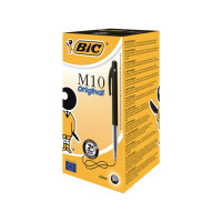 Produktbild för Kulpenna BIC Clic M10 1,0 svart BCL