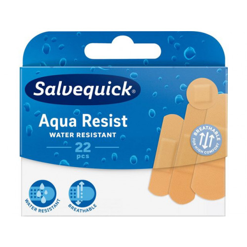 Salvequick Plåster Aqua Resist Mix 22/FP