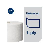 Produktbild för Toalettpapper TORK Uni T1 1-lag 480m
