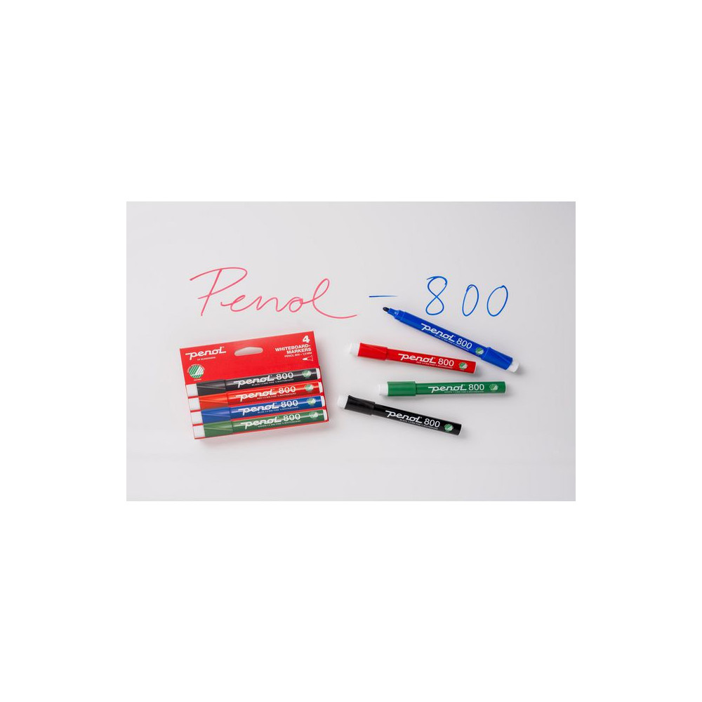 Produktbild för Whiteboardpenna PENOL 800 rund blå