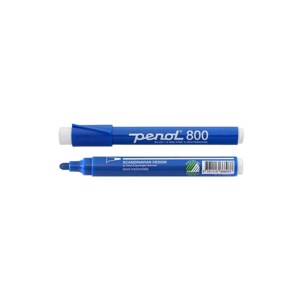 Produktbild för Whiteboardpenna PENOL 800 rund blå