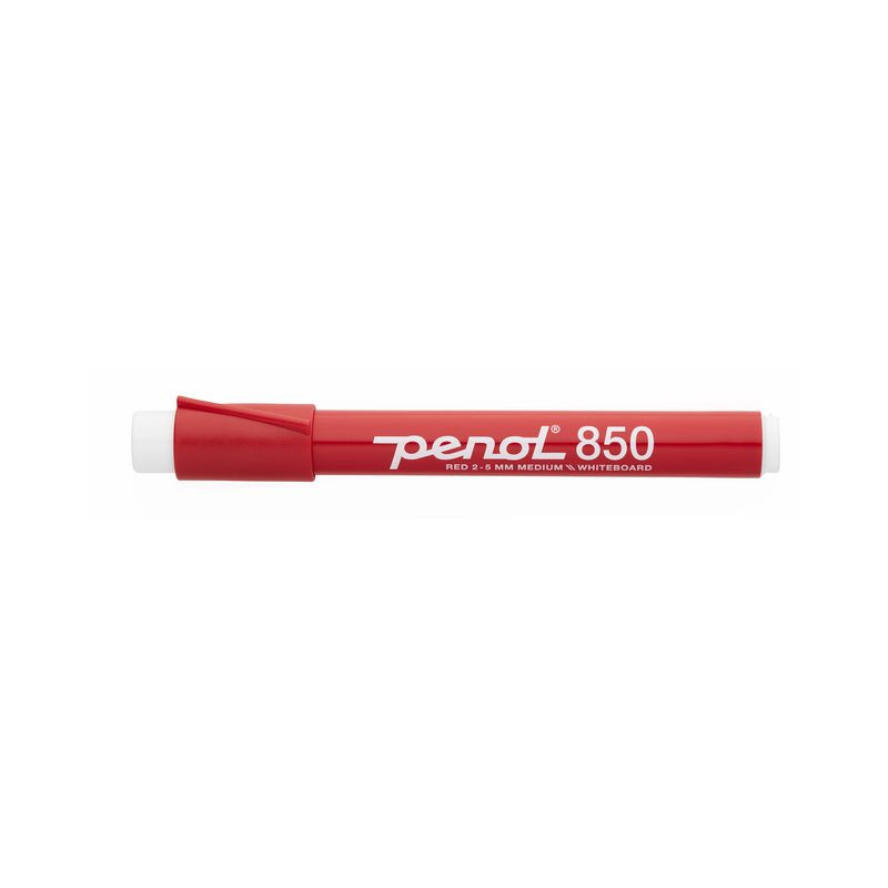 Produktbild för Whiteboardpenna PENOL 850 sned röd