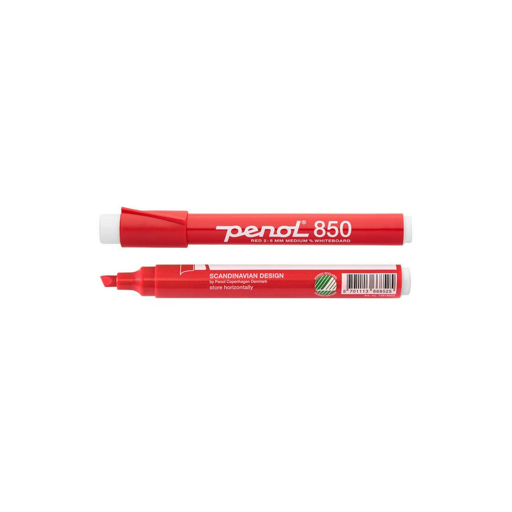 Produktbild för Whiteboardpenna PENOL 850 sned röd
