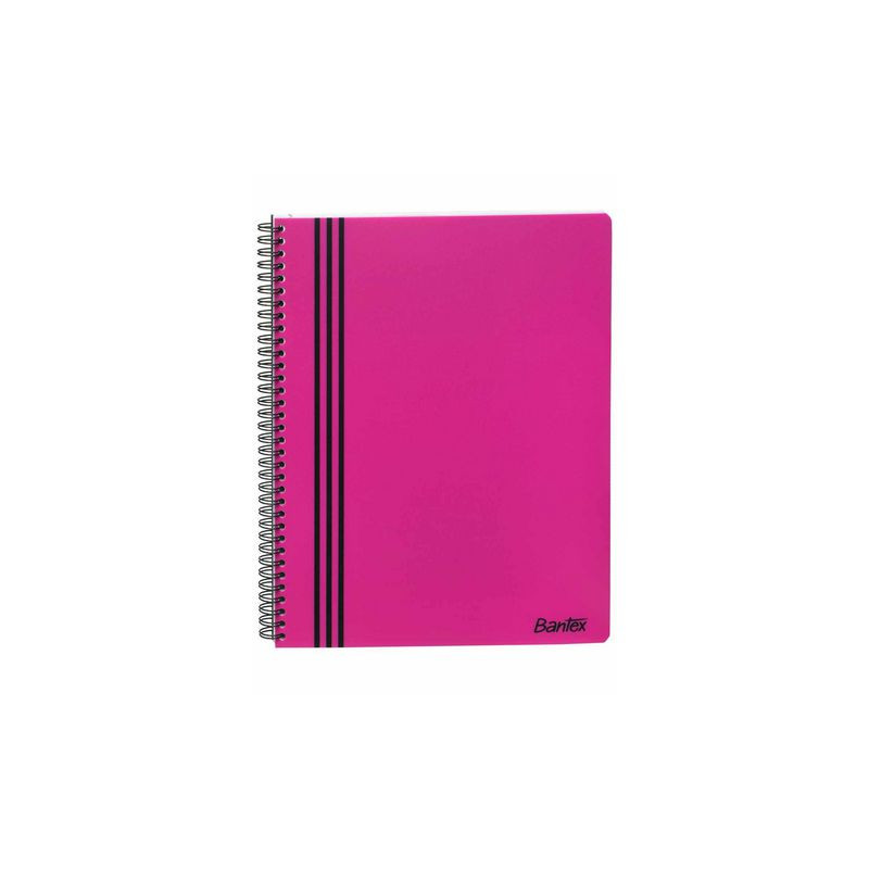 Produktbild för Kollegieblock BANTEX A4 70g 80bl PP pink