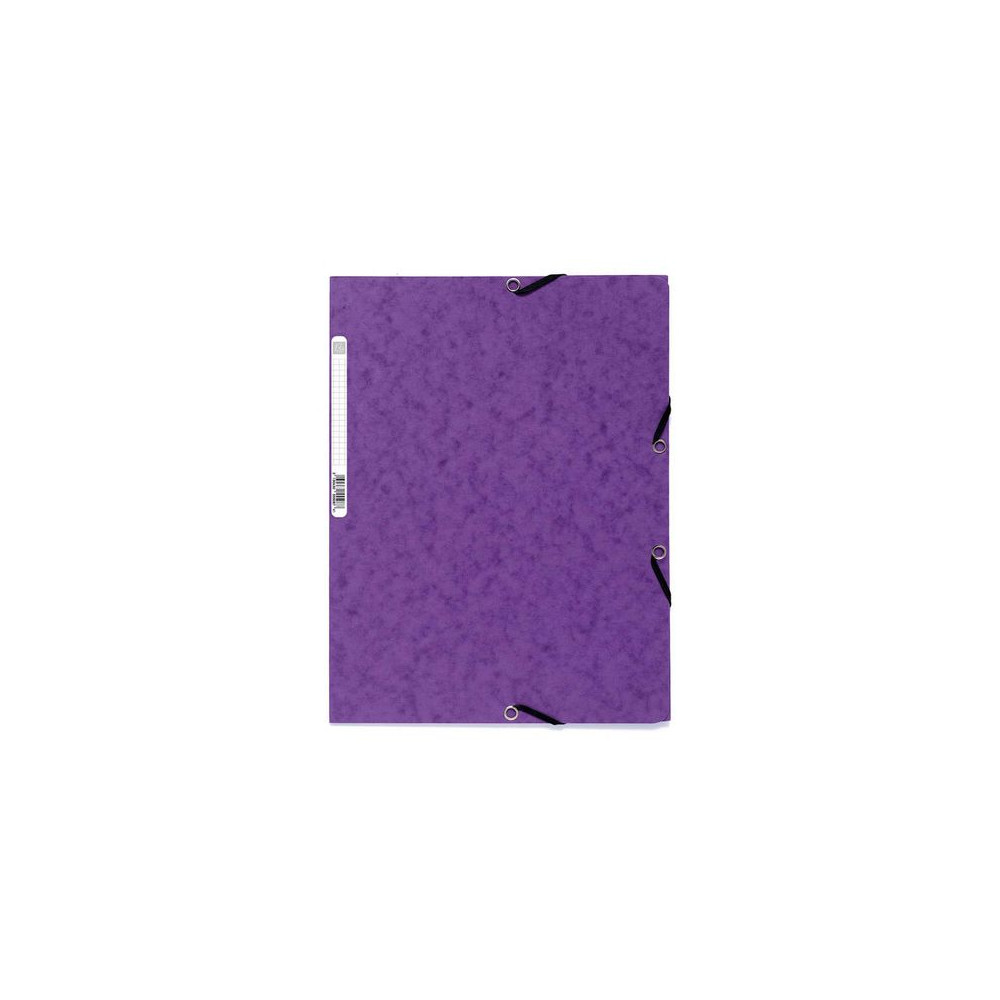 Produktbild för Gummibandsmapp EXACOMPTA 3-klaff A4 sort
