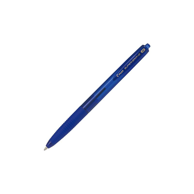Produktbild för Kulpenna PILOT Super Grip G M 1mm blå