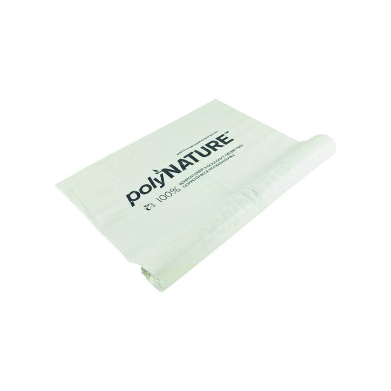 Produktbild för Plastsäck POLYNATURE PLA 125L 25my 10/RL