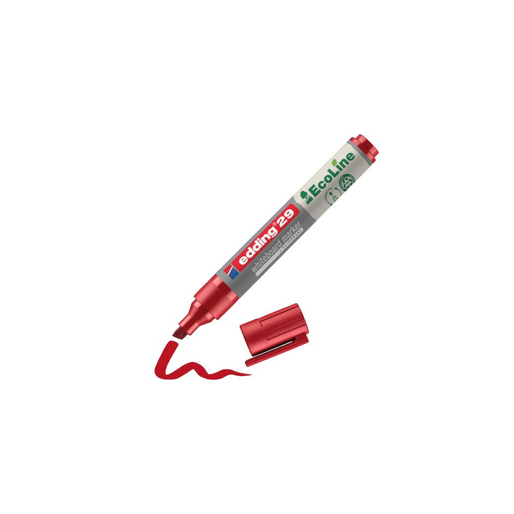 Produktbild för Whiteboardpenna EDDING Eco 29 röd