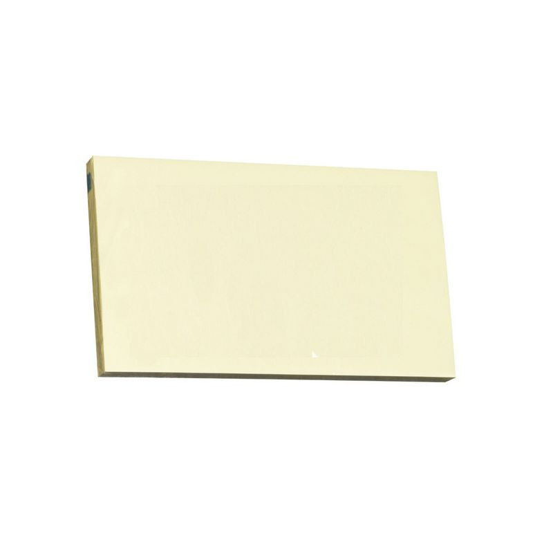 Produktbild för Notes STANDARD 76x127mm gul 100bl