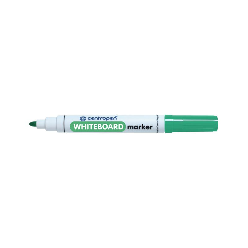 Produktbild för Whiteboardpenna CENTROPEN rund grön