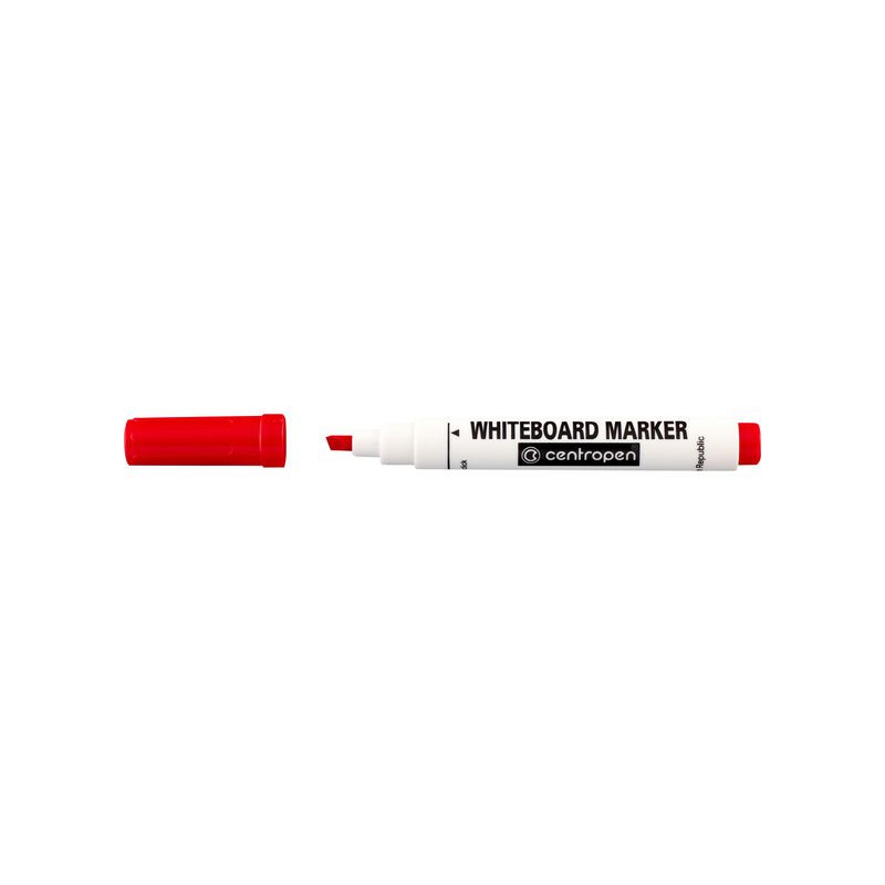 Produktbild för Whiteboardpenna CENTROPEN skuren röd