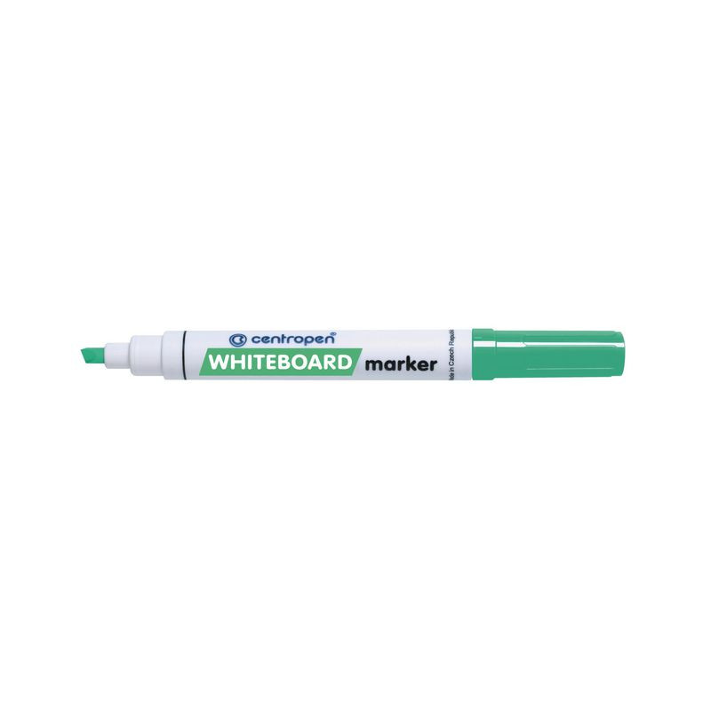 Produktbild för Whiteboardpenna CENTROPEN skuren grön