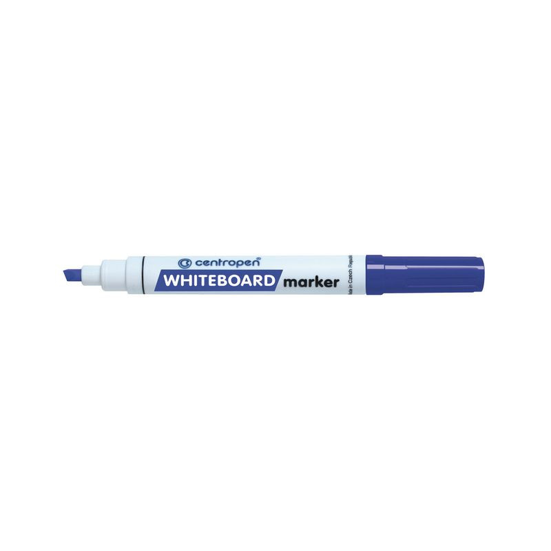 Produktbild för Whiteboardpenna CENTROPEN skuren blå