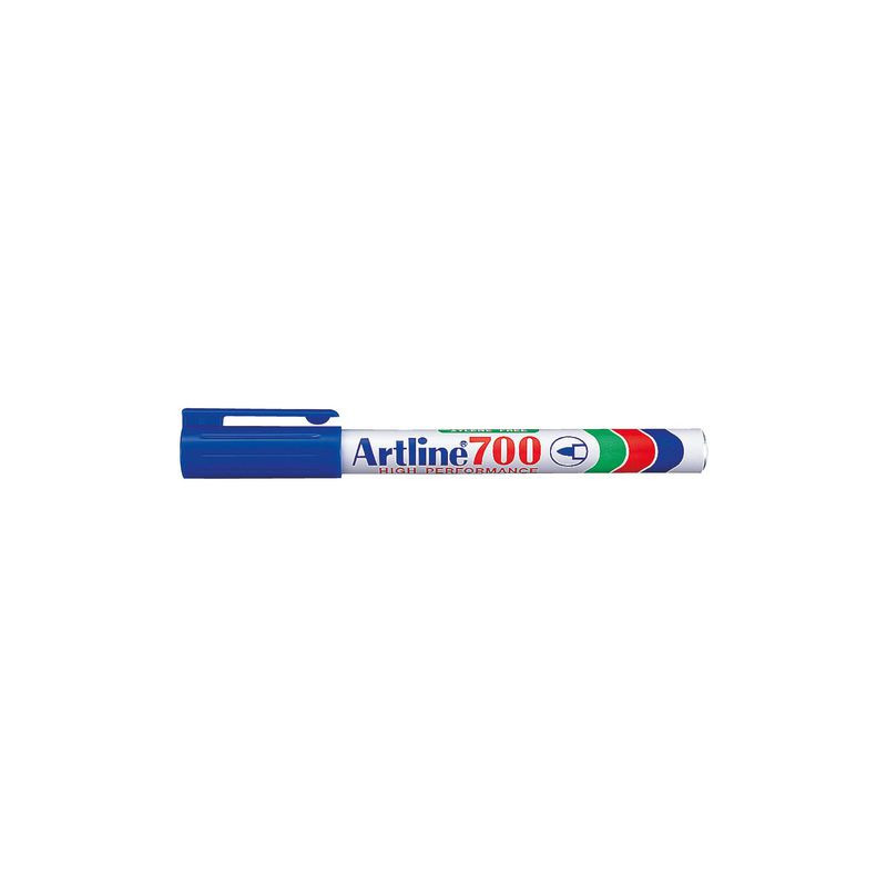 Produktbild för Märkpenna ARTLINE 700 perm. 0,7mm blå