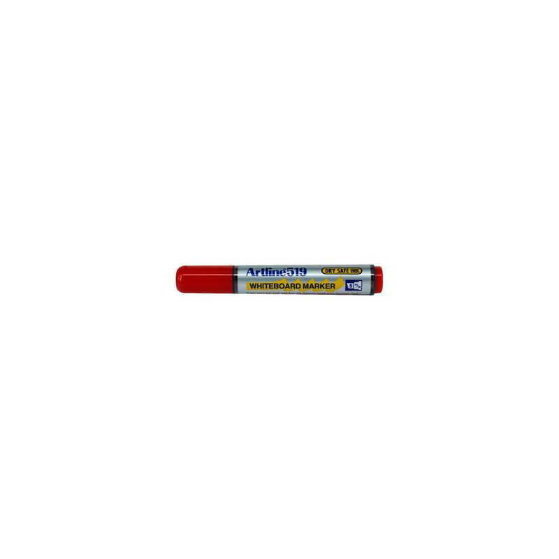 Produktbild för Whiteboardpenna ARTLINE 519 sned röd