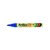 Produktbild för Märkpenna ARTLINE 70 perm. 1,5mm blå