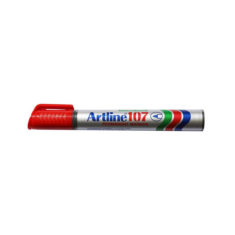 Produktbild för Märkpenna ARTLINE 107 rund 1,5mm röd