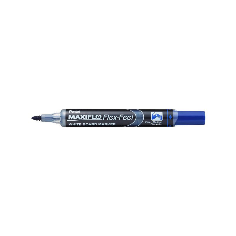 Produktbild för Whiteboardpenna PENTEL Maxiflo Flex blå