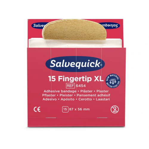 Salvequick Plåster refill fingertopp XL 15/fp
