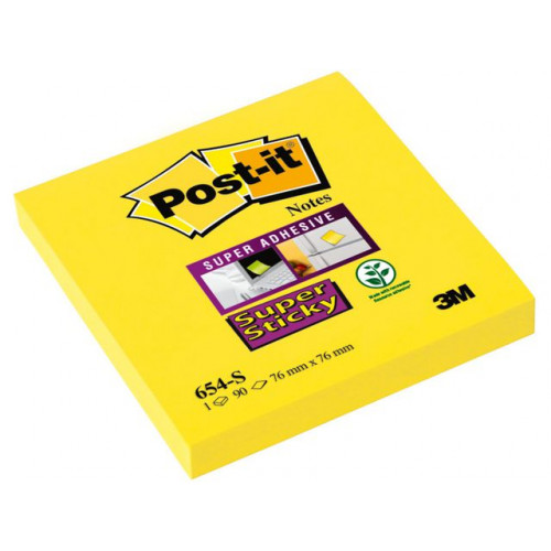 Post-it Notes POST-IT SS 76x76mm neongul