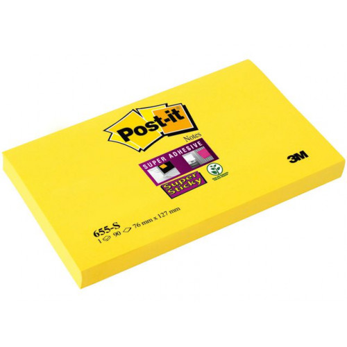 Post-it Notes POST-IT SS 76x127mm neongul
