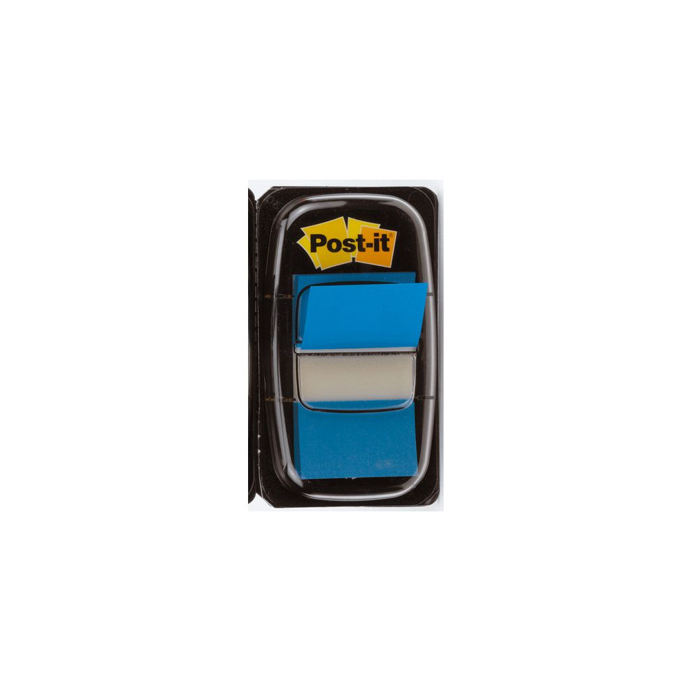 Produktbild för Index POST-IT 25,4x43,2mm blå 50/fp