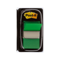 Produktbild för Index POST-IT 25,4x43,2mm grön 50/fp