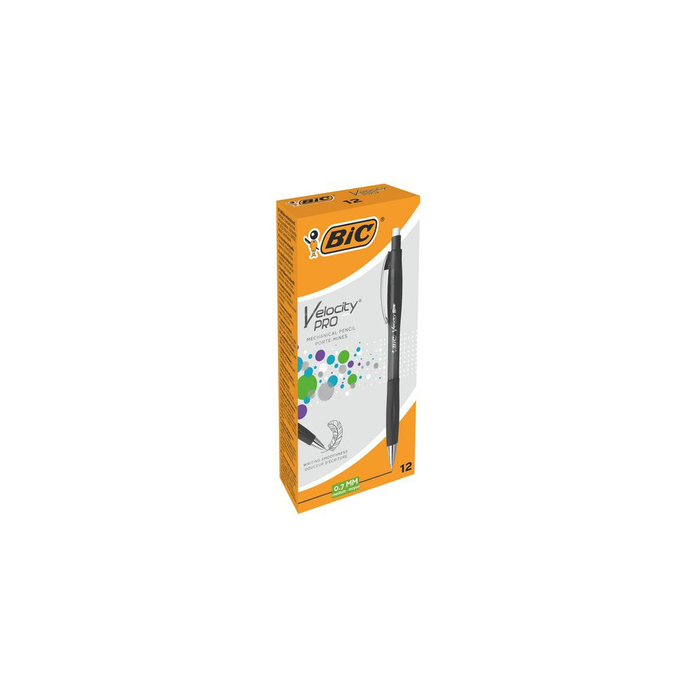 Produktbild för Stiftpenna BIC Velocity Pro 0,7mm svart