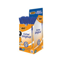 Produktbild för Kulpenna BIC Cristal 1,0 blå