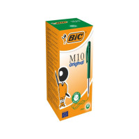 Produktbild för Kulpenna BIC Clic M10 1,0 grön