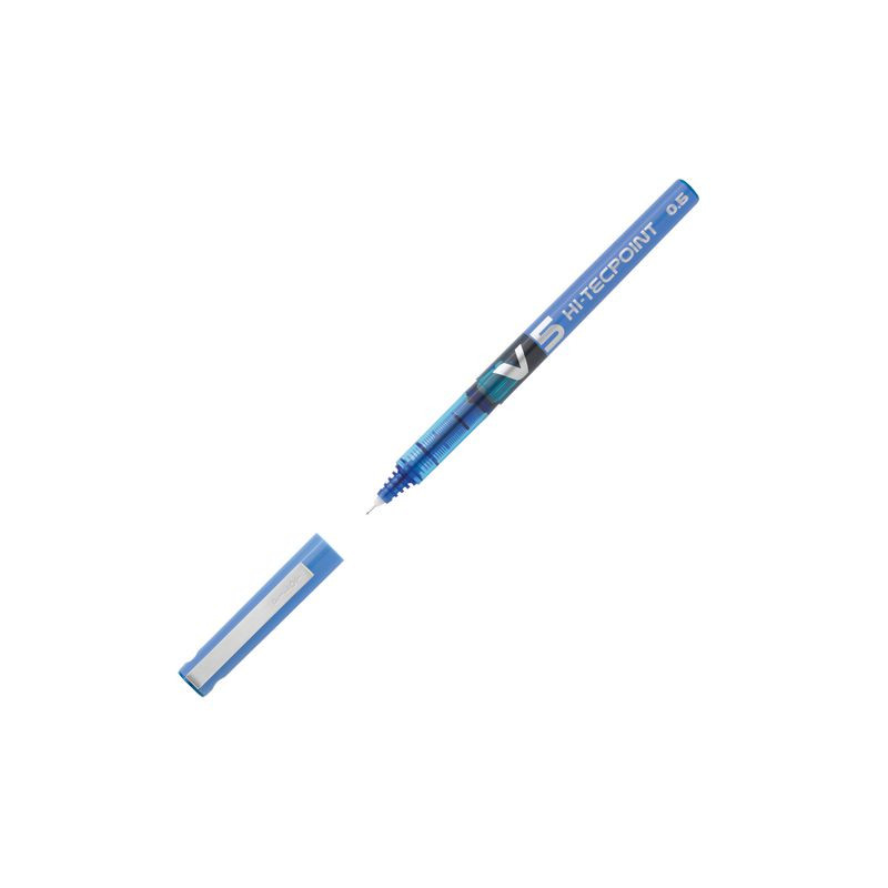 Produktbild för Bläckkulpenna PILOT Hi-Tec V5 0,5 blå