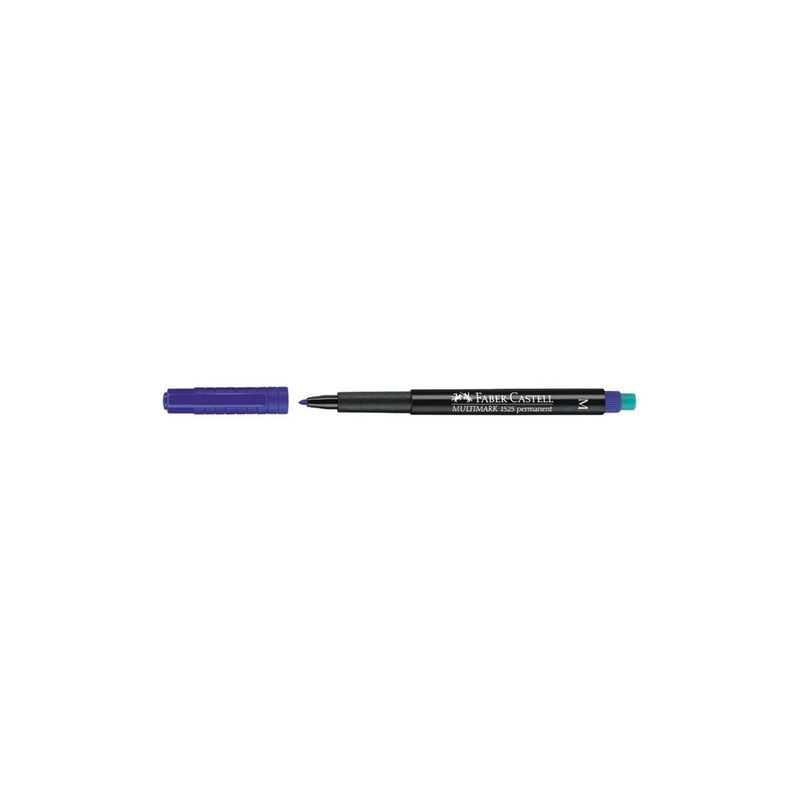 Produktbild för Märkpenna VF FABER CASTELL medium blå