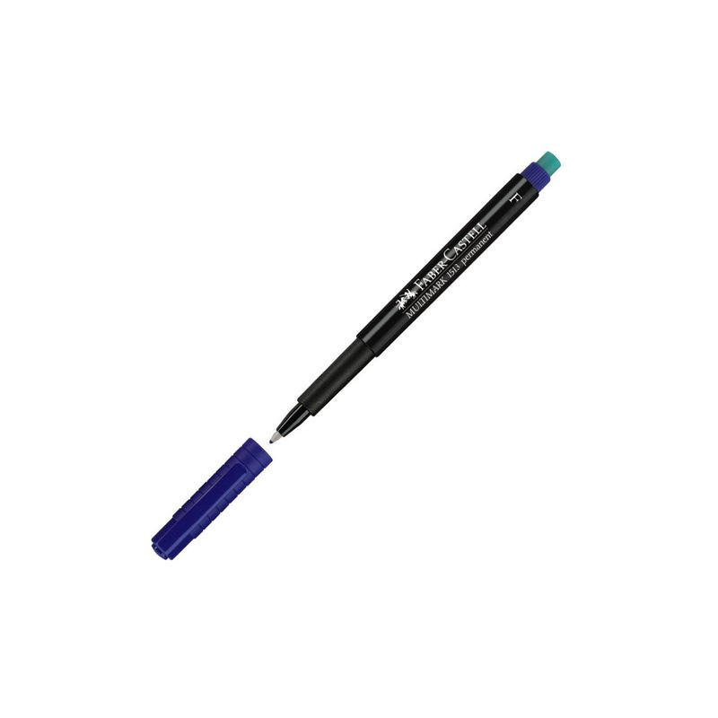 Produktbild för Märkpenna VF FABER CASTELL fine blå