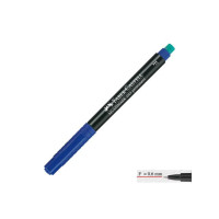 Produktbild för Märkpenna VF FABER CASTELL fine blå