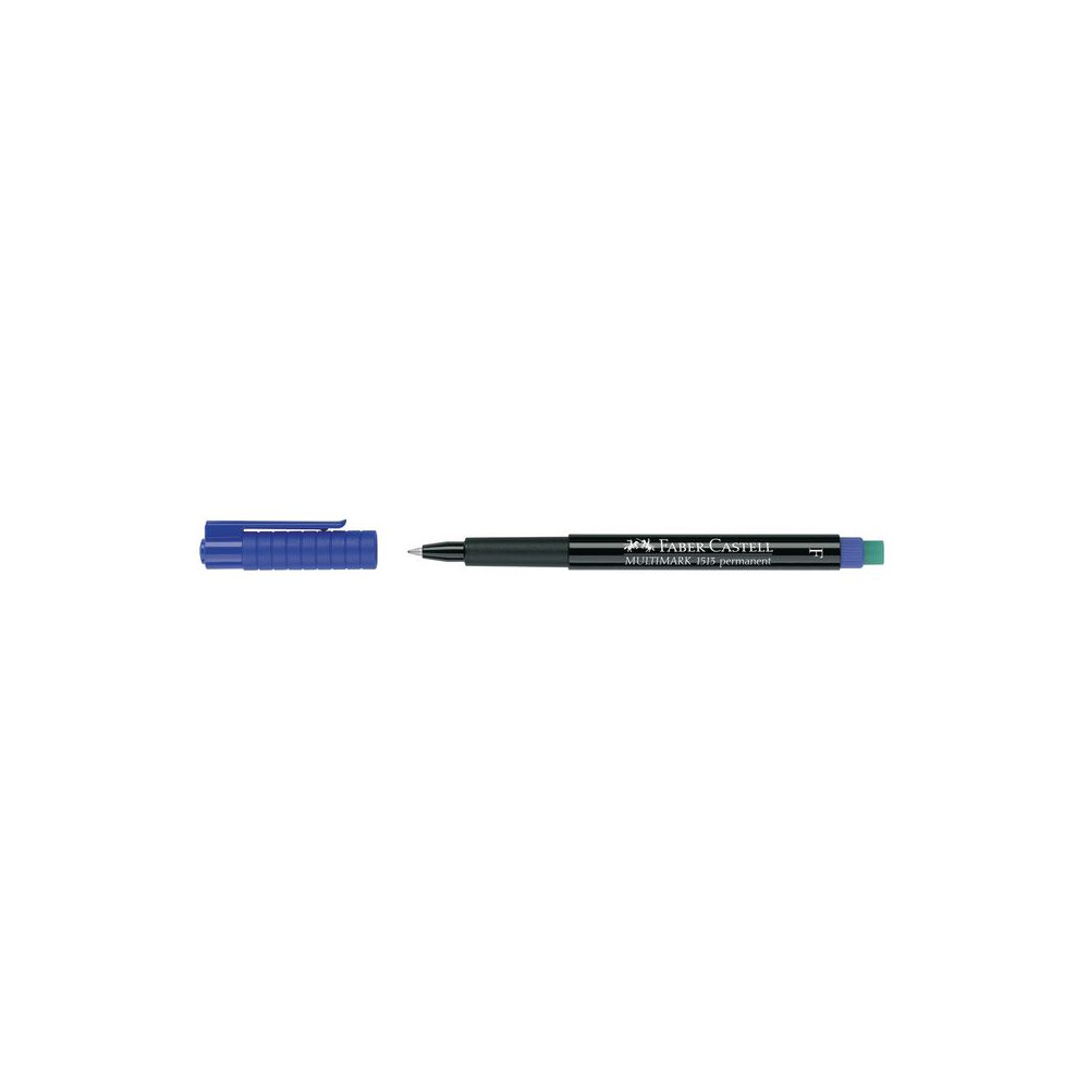Produktbild för Märkpenna VF FABER CASTELL fine blå